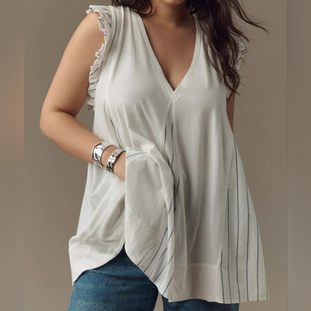 Pilcro Godet Trapeze Flutter Tank.